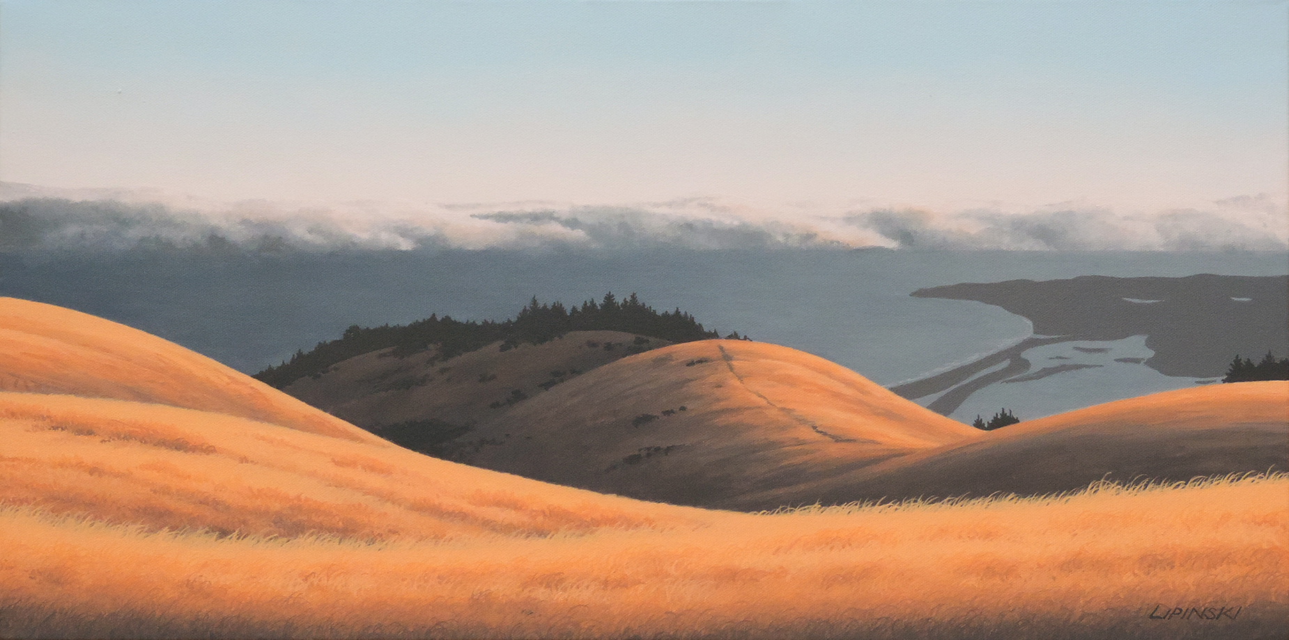 Kathleen Lipinski will have an oil painting auctioned to benefit the Bolinas Museum.